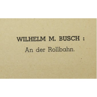 Dem Rollbann-Maler im Osten, Wilchelm M. Busch, 1941. Espenlaub militaria